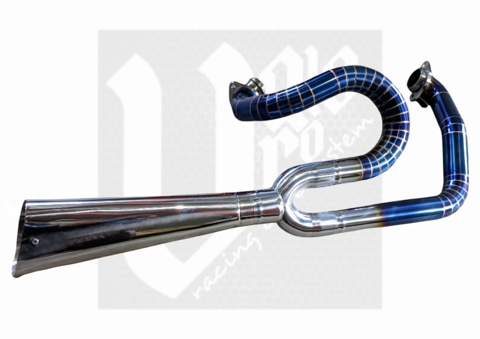 Modelos de escape personalizados 2 en 1 para Harley Davidson V-Rod, Night Rod, Muscle Foto 2 de 2