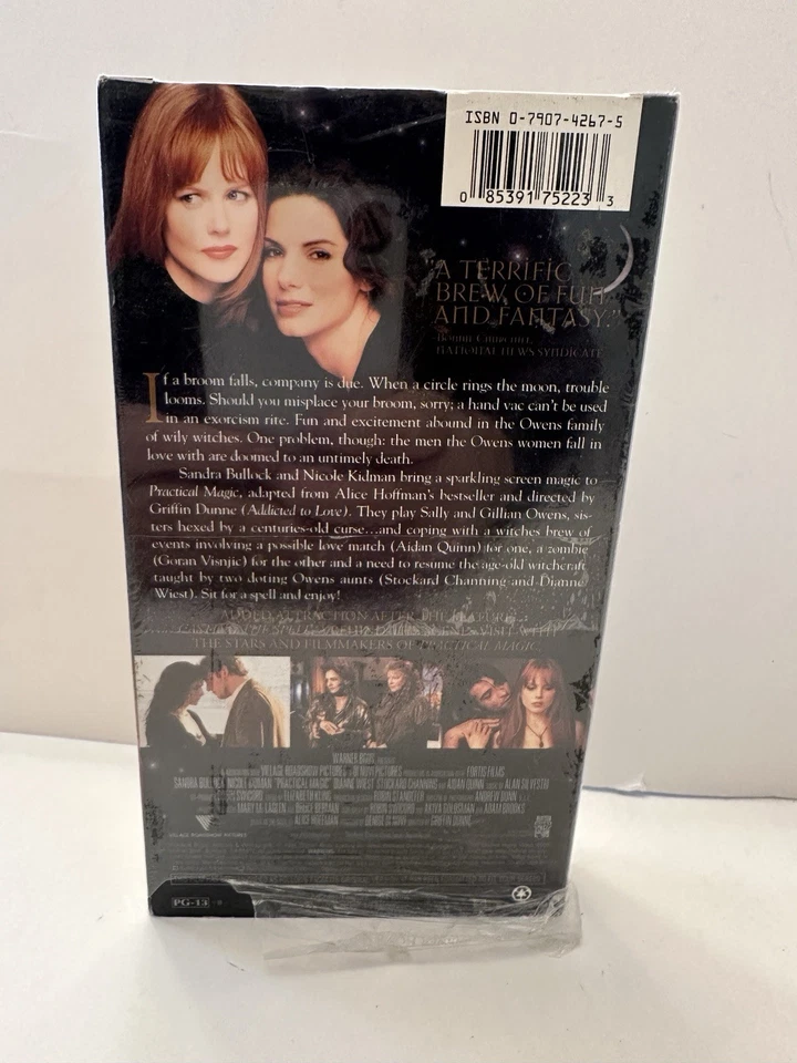 Practical Magic (VHS, 1999, Collectors Edition) Extra Footage  - Image 2 of 3