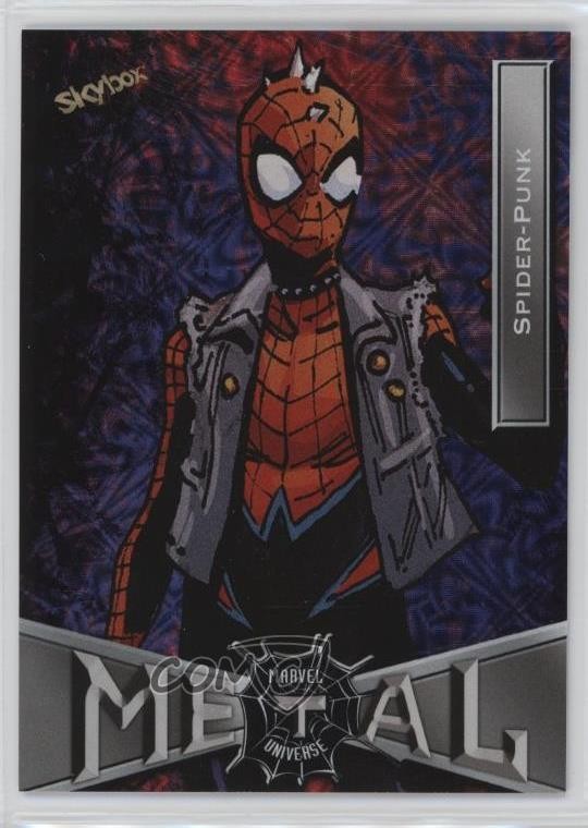 2022 Upper Deck Marvel Metal Universe Spider-Man Grandiose Spider-Punk #86 15ed