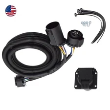 HC3Z-15A416-A Truck Bed 7Pin Trailer Wiring Harness Extension for F350 F550 USA