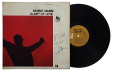 Herbie Mann Signed Autographed Album Record LP JAZZ ACOA