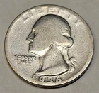 1936-D (90% SILVER) Washington Quarter