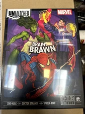 Unmatched Brains and Brawn Marvel Restoration Games NEW SEALED FREE SHIPPING