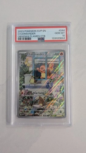 Charmander 044 Black Star Promo PSA 10 Pokémon TCG Scarlet & Violet Promo Cards