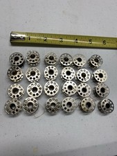 Metal bobbins - lot of 24