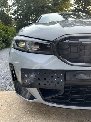 EOS Plate For 12-15 BMW F30 F31 3-Series M-Sport PDC Tow Hook License Bracket | UK