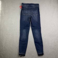 Spanx Distressed Skinny Jeans Medium Wash Pull-On Jeggings Size Small 26x27 NWT