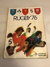Album Panini no football  RUGBY 76  COMPLET ( avec le poster vert au centre )