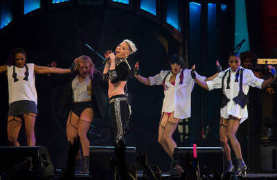 Nk at The Palace of Auburn Hills on March 5 2013 in Auburn Hills M- Old Photo 4