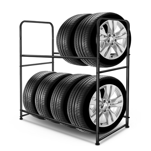 Reifenregal Reifenständer Werkstattregal Schwerlastregal Lagerregal Max. 180 kg - Bild 11 von 13