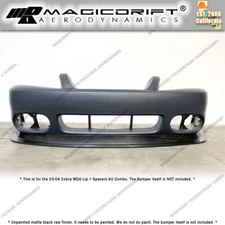 For 03-04 Ford Mustang Cobra Only Front Bumper Lip Chin Spoiler MDA Style PU