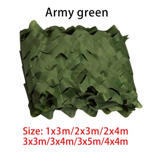 Camouflage Netting Hunting Camping Sun Shelter Garden Yard Sunshade Net Outdoor - Picture 18 of 80