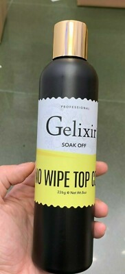 Gelixir No-wipe Top Coat Refill 8 oz | eBay