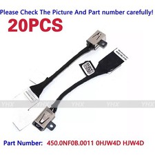 20PCS New For Dell Latitude 3420 3520 DC IN POWER JACK Cable Wire Line 0HJW4D