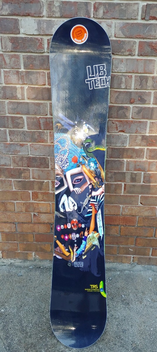Lib Tech TRS BTX Banana Rocker Snowboard 162cm 2010 Mervin Lib