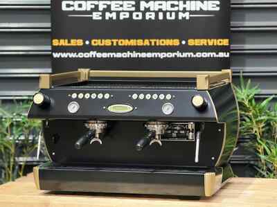 La Marzocco GB5 2 Group Espresso Coffee Machine Commercial Maker   Black & Gold