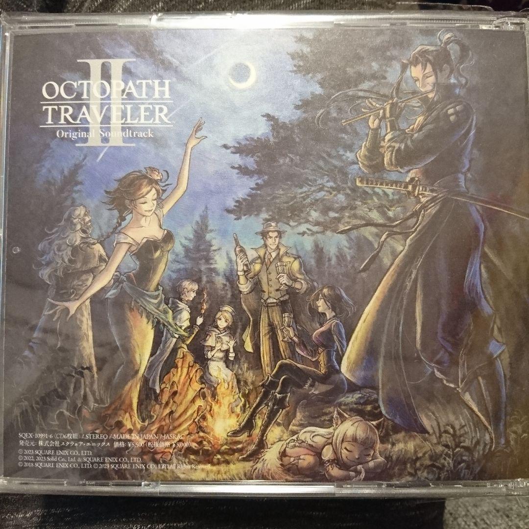 OCTPATH TRAVELER Original Soundtrack セット OCTOPATH TRAVELER II Original Soundtrack [Import 6CD Set