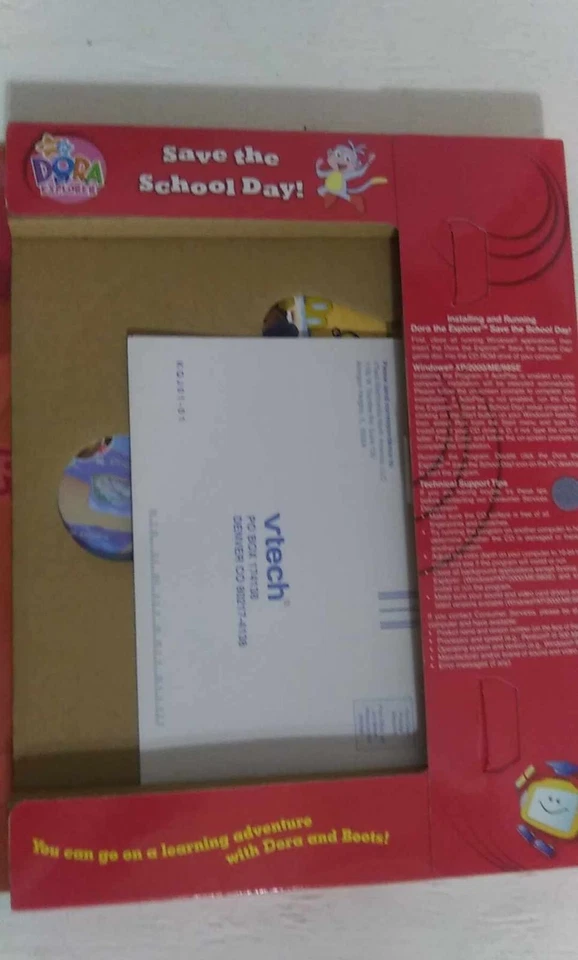 VTech Whiz Kid Dora the Explorer Saves School Day Learning System - Image 3 of 4