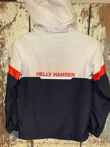 Helly Hansen JR Active Rain Jacket Kids Sailing Clothes Navy Size 10 - Picture 6 of 7