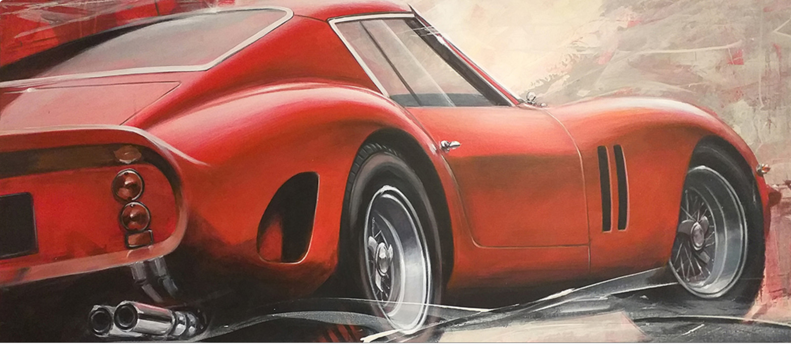 Ferrari Race Car Le Man Racing Classic1960Custom Built Metal Body1:18SCALE MODEL