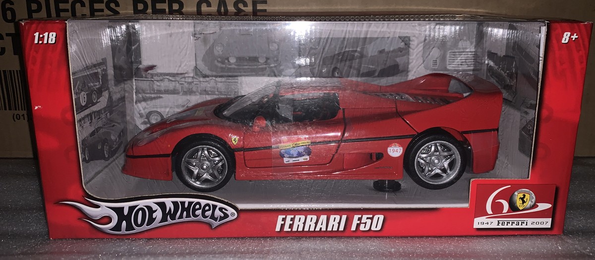 ホットウィール　HOTwheels Ferrari F50 ミニカー 1/18 1037384998820045_01_1936.jpeg