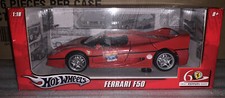 Hot Wheels 1:18 2007 Release Ferrari F50 Red Ferrari 60 Relay 60th Anniversary