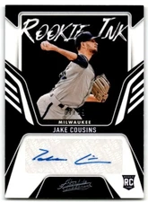 2022 Panini Absolute Rookie Ink Jake Cousins Auto Milwaukee Brewers #RKI-JC