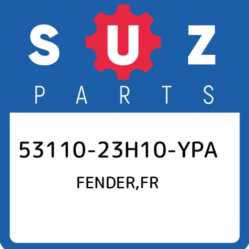 FENDER, FRONT (WHITE) | FOR YPA