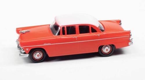Ford 1955 sedán Classic Metal Works (HO) #30664 - rojo/blanco | Zustand: New