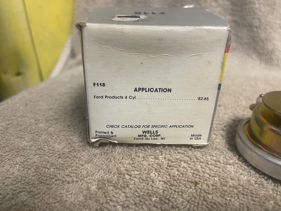 НОВЫЙ ИЗ СТАРЫХ ЗАПАСОВ WELLS F118 ДИСТ. STATOR 1983-86 FORD EXP ESCORT & MERMERCURY LN-7 РЫСЬ - Изображение 3 из 4