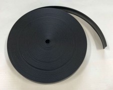 Triton 06111-BK 1 Inch Black Vinyl Trim Insert - 50 Foot Roll