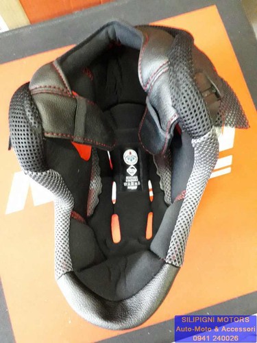 Interno Imbottitura casco completa Nolan ClimaComfort N21/ Visor Black Red  TG XL | eBay
