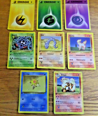 german first edition pokemon cards PSA 9 Mint 1st Edition Base Set Magneton 9 German Pokemon Card Vintage  Graded