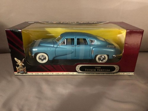 New 1948 Tucker Torpedo Die Cast Metal Collection Deluxe Edition 1:18 scale