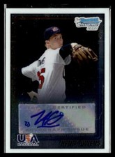 2010 Bowman Chrome 18U USA Baseball Autographs #USA-HO Henry Owens Auto