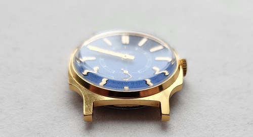 Vintage Uhr POBEDA. ZIM. Gold AU. Armband neu. MADE IN USSR. Sowjet. - Bild 7 von 22