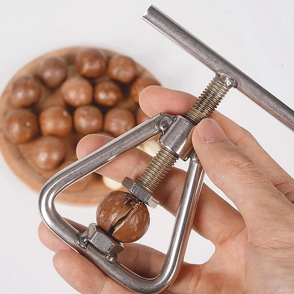 Stainless Steel Rotary Nuts Shell Opener for Black Walnuts, Hazelnut, Pecan, ETC - Image 2 of 4