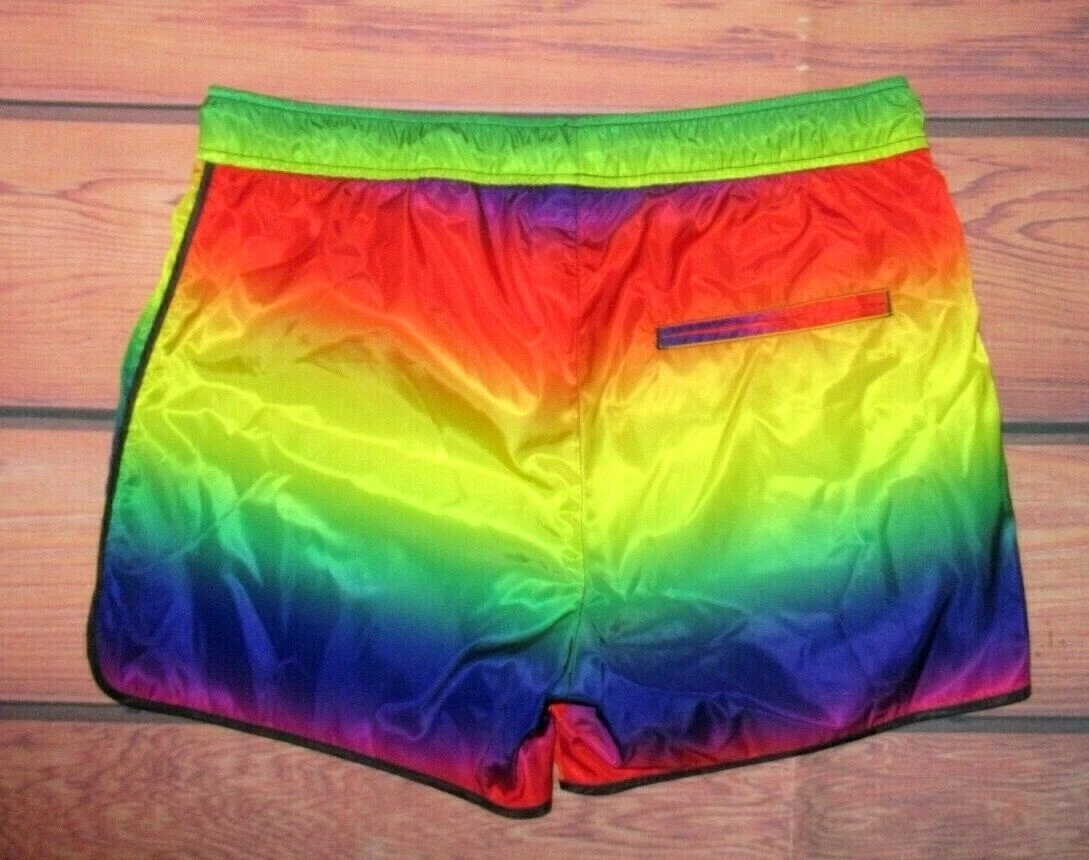 H&m rainbow best sale shorts