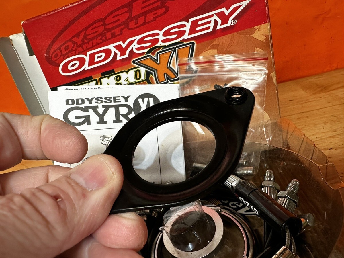 デットストックBMX1-1/8 用ジャイロセット ODYSSEY GYR XL NOS Odyssey Gyro XL 1-1/8 BMX Bike Cable Detangler Kit Upper