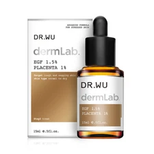 [DR. WU] DermLab 1.5% EGF and 1% Placenta Anti-Aging Serum 15ml NEW
