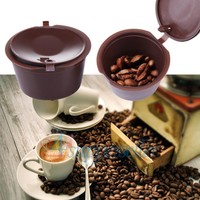 2x 350ml Refillable Drink Reusable Coffee Capsules Filter Basket Tool Reusable on sale 2x 350ml Refillable Drink Reusable Coffee Capsules Filter Basket Tool Reusable on sale