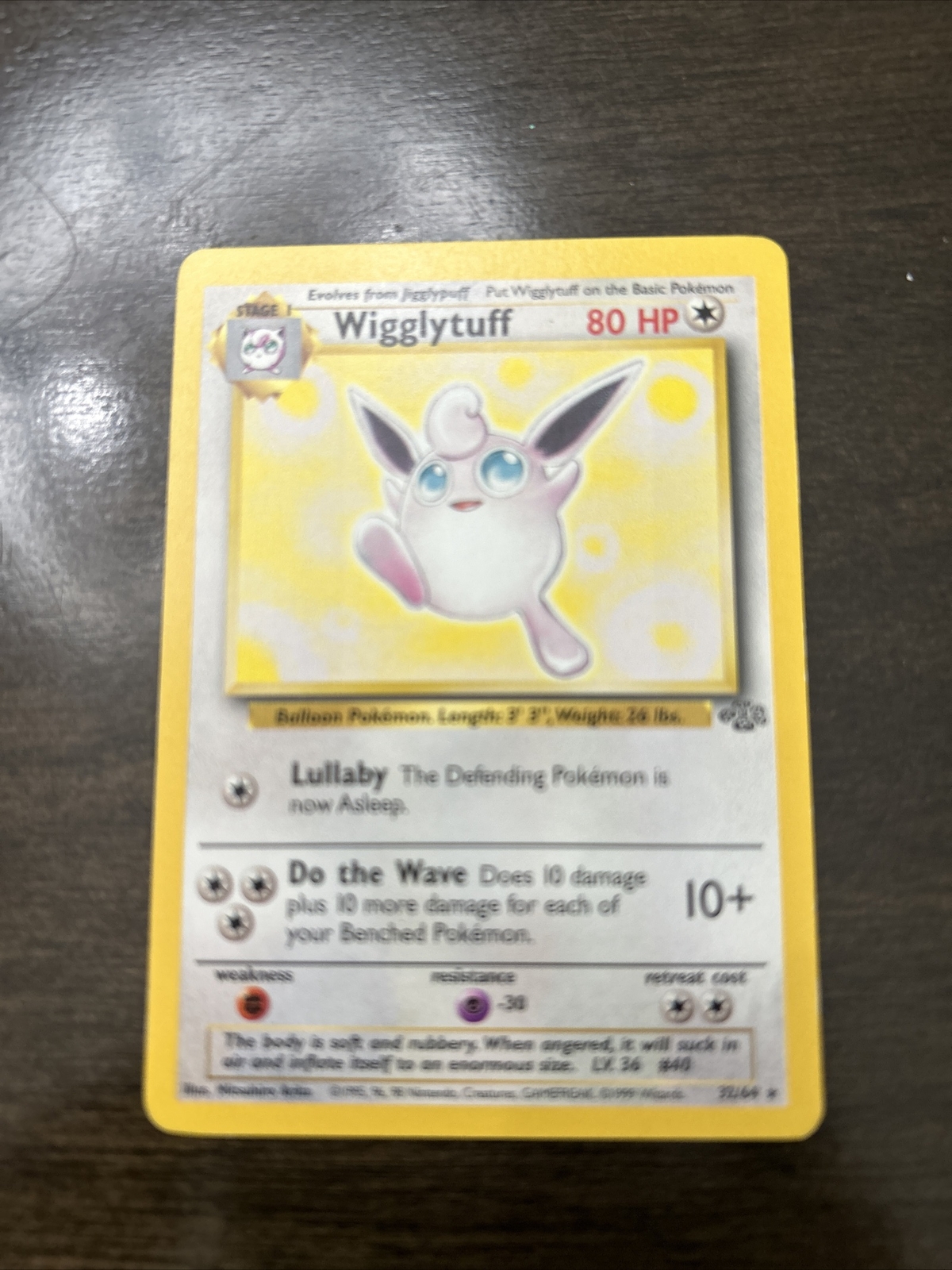 Wigglytuff (32) Jungle 32/64 Near Mint NM