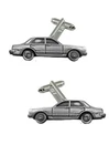 Nisaan Skyline 2000 gtr ref349   classic 3D cufflinks classic car gift boxed