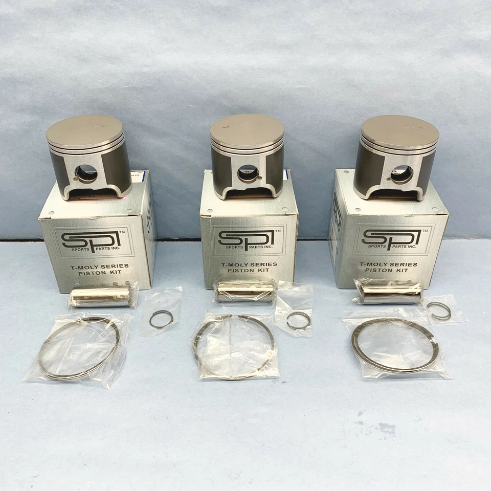 Nuevos kits de pistones SPI de 78,50 mm de diámetro STD Yamaha 700 V Max SXR Mountain Max 1998-2001 Foto 2 de 4