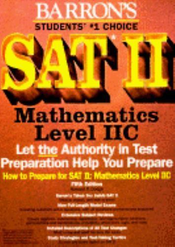 Sat II: Subject Test Preparation Manuals Ser.: How to Prepare for SAT ...