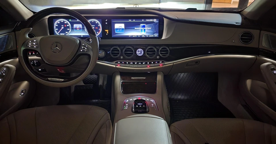 Cuadro de instrumentos Mercedes Benz Clase S 2013-2020 servicio de corrección de kilometraje Foto 3 de 3