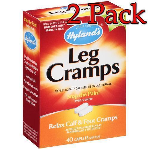 2 Pack Hyland's Leg Cramps Quinine, Lower Back & Legs, Homeopathic  