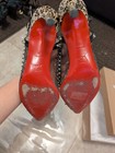 WORN ONCE RV$945 Christian Louboutin Manovra PVC spike heels 37 6.5 — photo 4