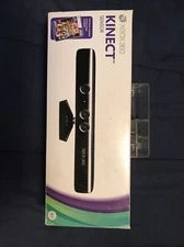 XBOX 360 KINECT MOTION SENSOR CONTROLLER OPEN BOX NEW