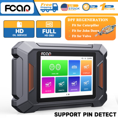 FCAR F804 Pro Diesel Truck Scanner OE-Level DPF Regen & Full System Scan